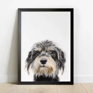 Custom Hand-Painted Pet Portrait (One or Multiple Photos merged)
